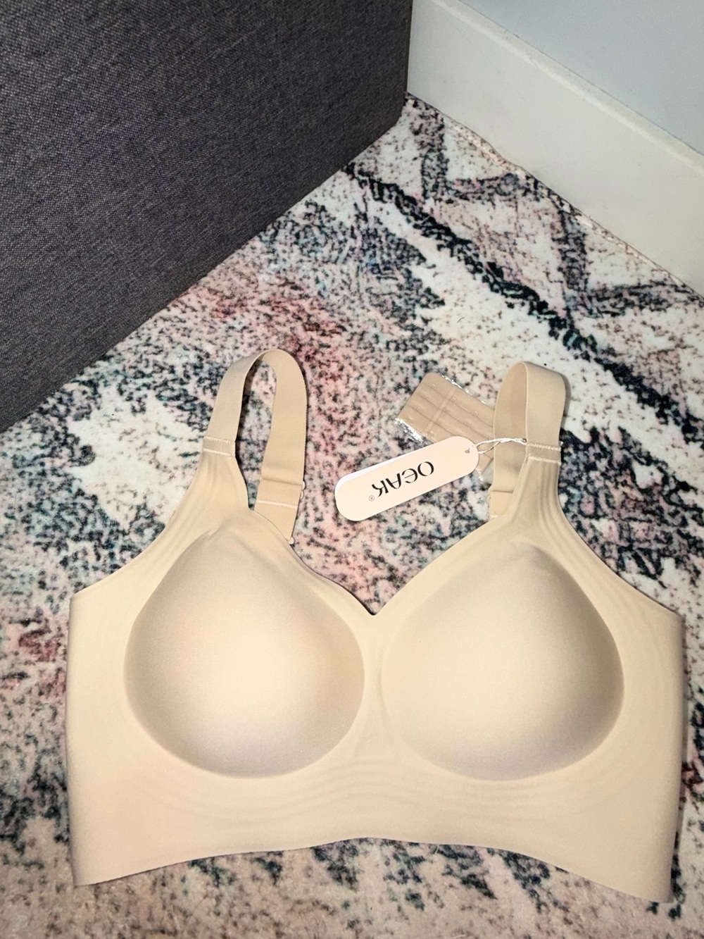 OEAK Seamless Wireless Comfort Bra in Nude